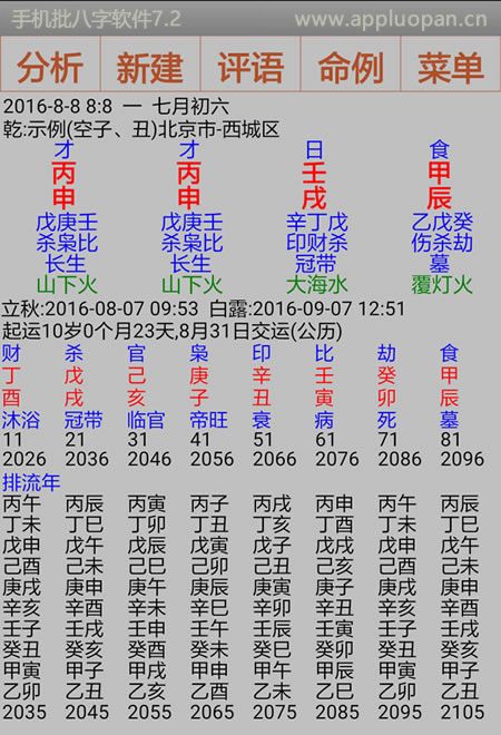 八字合婚配对表图，八字合婚配对表全解