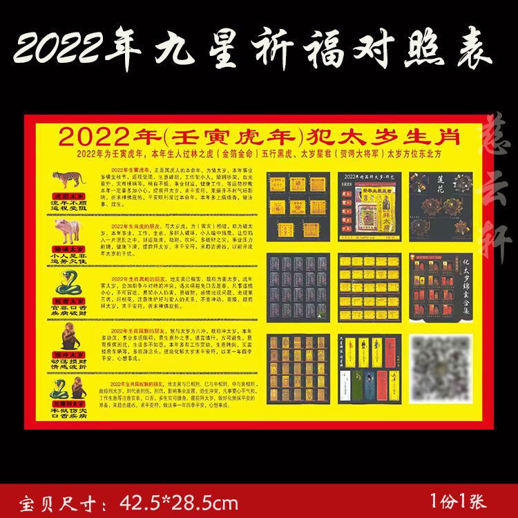 022十二生肖年龄对照表，2022年虚岁年龄对照表"