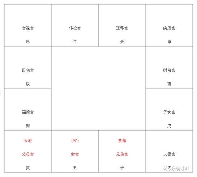 022年紫微流年命盘，2022