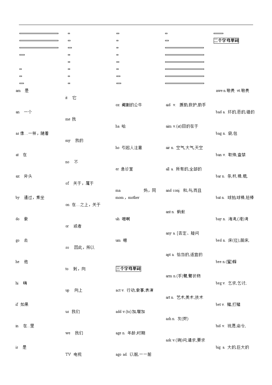 1、文艺冷僻的英文单词:超唯美的英语单词