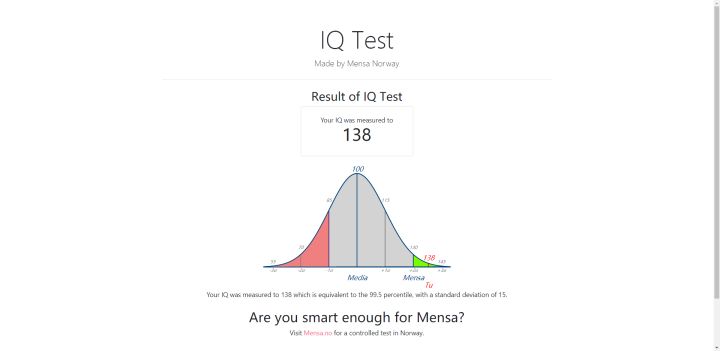 2、中国有多少人智商（IQ）超过的（天才）