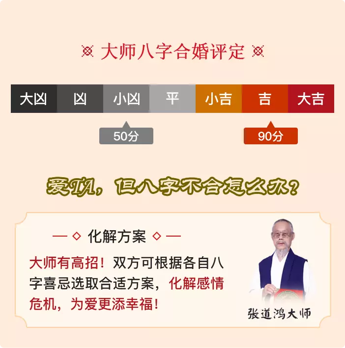 4、算八字是否能否结为夫妻？