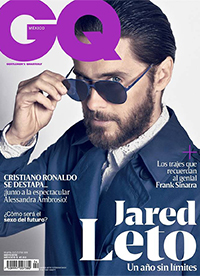 杰瑞德莱托“小丑”登墨西哥版《GQ》杂志封面”