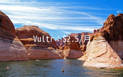 Vultr：$2.5/月KVM-512MB/20G SSD/500GB 十五机房