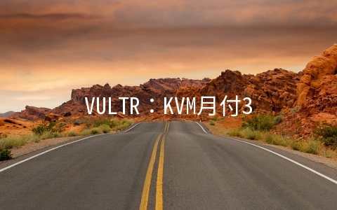 VULTR：KVM月付3.5美元起/16个机房/支持支付宝微信